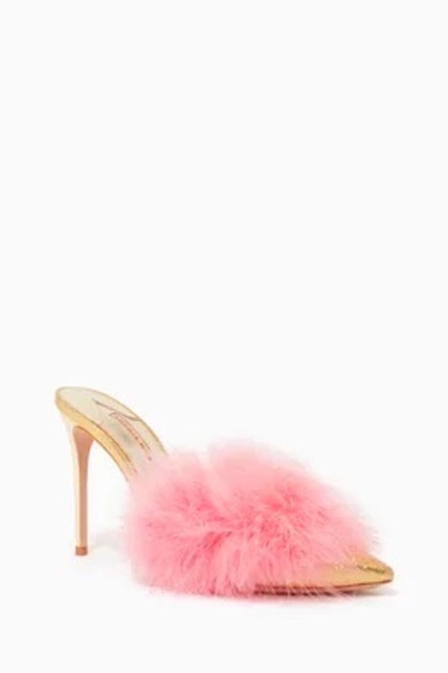 SOPHIA WEBSTER
Delicia Marabou 100mm Stilleto Mules